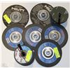 Image 1 : LOT OF ASST GRINDING AND SANDING DISCS