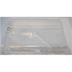 LOT OF 12X15" 2 MIL THICK ZIPLOCK TYPE BAGS