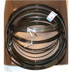 BOX OF ASST BAND SAW BLADES