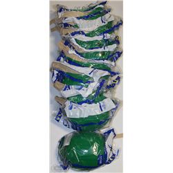 LOT OF 10 NORTH GREEN BUMP CAPS