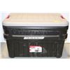 Image 1 : LARGE RUBBERMAID ACTION PACKER STORAGE BIN