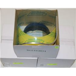 LOT OF 3 CONDOR CHEMICAL FACE SHIELDS