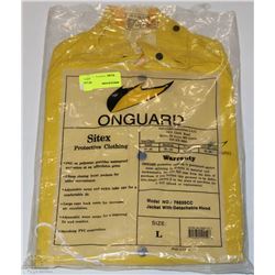 ONGUARD PROTECTIVE CLOTHING SZ L SITEX JACKET W/