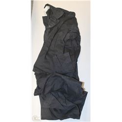 PAIR OF PUT-IT-ON BLACK COVERALLS SIZE 52T