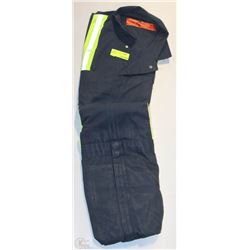 PAIR OF RED CAP REFLECTIVE COVERALLS SZ 56R