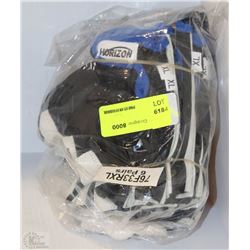 6 PAIRS OF HORIZON XL OPEN FINGER GLOVES