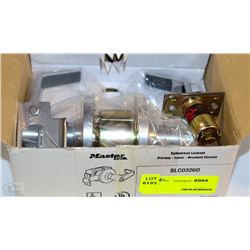 MASTERLOCK COMMERCIAL CYLINDERICAL LOCK SET