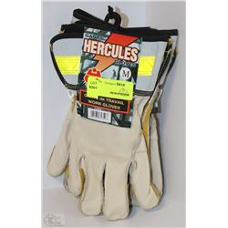2 PAIRS OF GANTS HERCULES GLOVES SIZE M