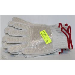 5 PAIRS OF BEST D-FLEX WORK GLOVES 917C-09LH