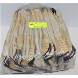 12 PAIRS OF WORK GLOVES