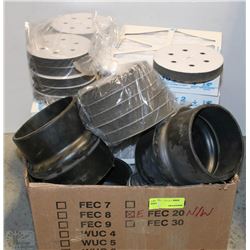 BOX WITH AEROSTAR 10X10X2 AIR FILTERS, FERRO