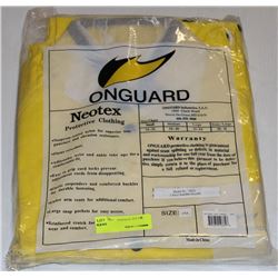 ONGUARD NEOTEX 3PC PROTECTIVE COAT & PANTS SZ 2XL