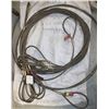 Image 1 : LOT OF CONTINENTAL 3/8"X12' METAL CHOKER SLINGS
