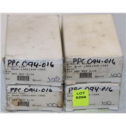 LOT OF 4 K&D PRATT 5/16 HEAVY NUTS HHN516