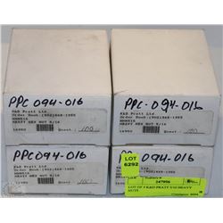 LOT OF 4 K&D PRATT 5/16 HEAVY NUTS HHN516