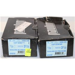 2 BOXES OF PAPCO 1/2X3-1/2 CAP SCREWS (5000-592)