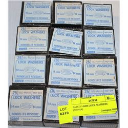 PAPCO 14MM LOCK WASHERS (740-014)