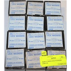 PAPCO 14MM LOCK WASHERS (740-014)
