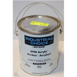 INDUSTRIAL CHOICE DTM ACRYLIC SILVER PAINT