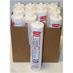 CASE OF CRC RTV WHITE SILICONE SEALANT