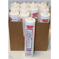 CASE OF CRC RTV WHITE SILICONE SEALANT