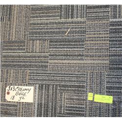 64) LOT OF CARPET TILE - 18 SQ YARDS OF CREAMY