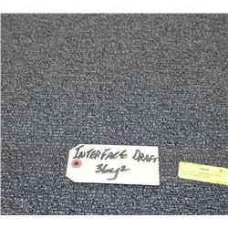 71) LOT OF CARPET TILE - 36 SQ YARD OF DRAFT 20X20
