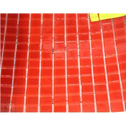 75) LOT OF TILE - 80 SQ FT OF DAL GLASS MOSAIC