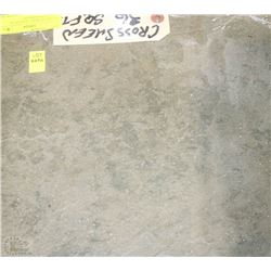 49) LOT OF TILES - 36 SQ FT OF CROSS SHEEN GREEN