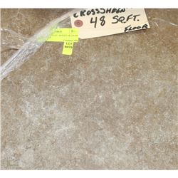 47) LOT OF TILES - 48 SQFT OF CROSS SHEEN 5416