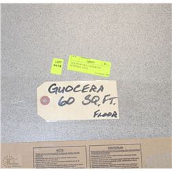 54) LOT OF TILE - 60 SQFT PF GUOCERA 12X12