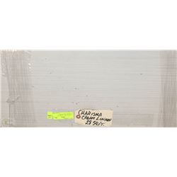 61) LOT OF TILE - 28 SQFT OF CHARISMA CREAM LINEN
