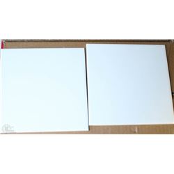34) LOT OF TILE - 112 SQFT OF LR-94 WHITE 6X6