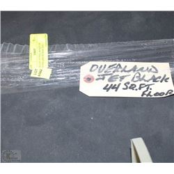 32) LOT OF TILE -44 SQFT OF OVERLAND JET BLK 12X12