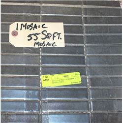 26) LOT OF TILE - 55 SQFT OF I MOSAIC 12X12