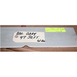 2) LOT OF TILE - 47 SQFT OF DAL GREY