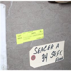 5) LOT OF TILE - 34 SQ FT OF SEALER A CERAMIC