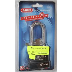 ABUS PATENTED EXTREME PAD LOCK