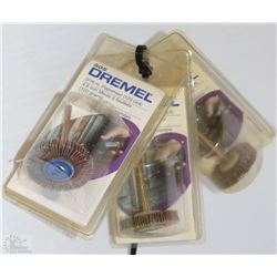 3PK OF DREMEL 505 - 3/16 FLAP WHEEL 120 GRIT