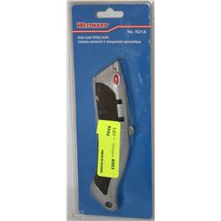 WESTWARD AUTO-LOAD UTILITY KNIFE
