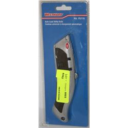 WESTWARD AUTO-LOAD UTILITY KNIFE