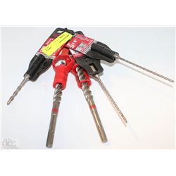 LOT OF MILWAUKEE & HILTI DRILL BITS