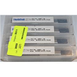 LOT OF 4 HELICOIL 16X2 ST.FL PLUG TAP