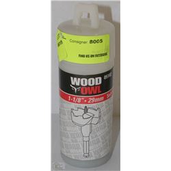 WOOD OWL 1-1/8 SELF FEED WOOD BIT