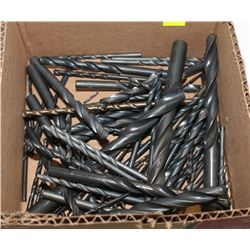 BOX OF ASSORTED DRILL BITS