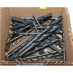 BOX OF ASSORTED DRILL BITS