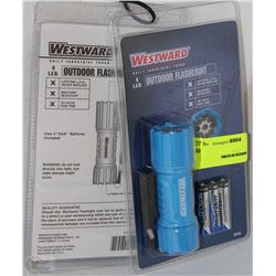 LOT OF 2 WESTWARD OUTDOOR FLASHLIGHTS