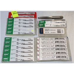 LOT OF ASSORTED SMALL HAND TAPS