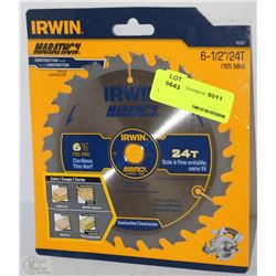 IRWIN MARATHON 6-1/2" CORDLESS THIN SAW BLADE