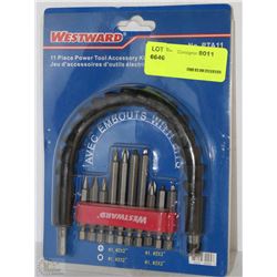 WESTWARD 11PC POWER TOOL ACCESSORY KIT